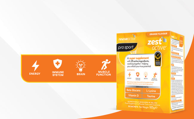 Zest Active Orange Flavour Pro Sport Edition