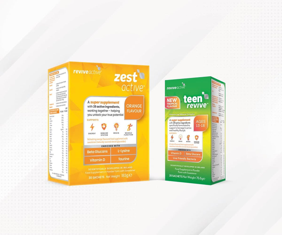 Bundle: Zest Active + Teen Revive Vitamins & Supplements Revive Active