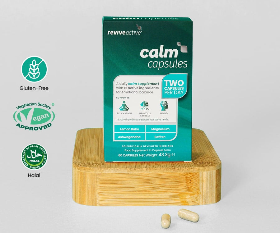Calm Capsules Vitamins & Supplements Revive Active (RoW)
