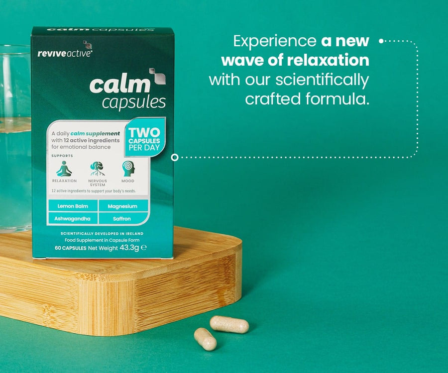 Calm Capsules Vitamins & Supplements Revive Active (RoW)