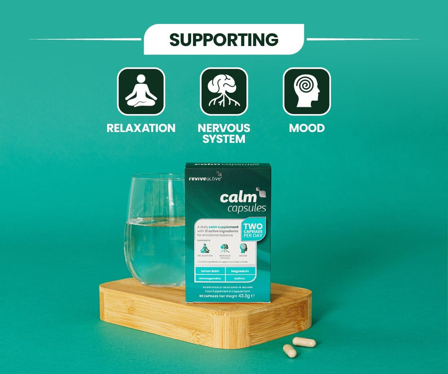 Calm Capsules Vitamins & Supplements Revive Active (RoW)