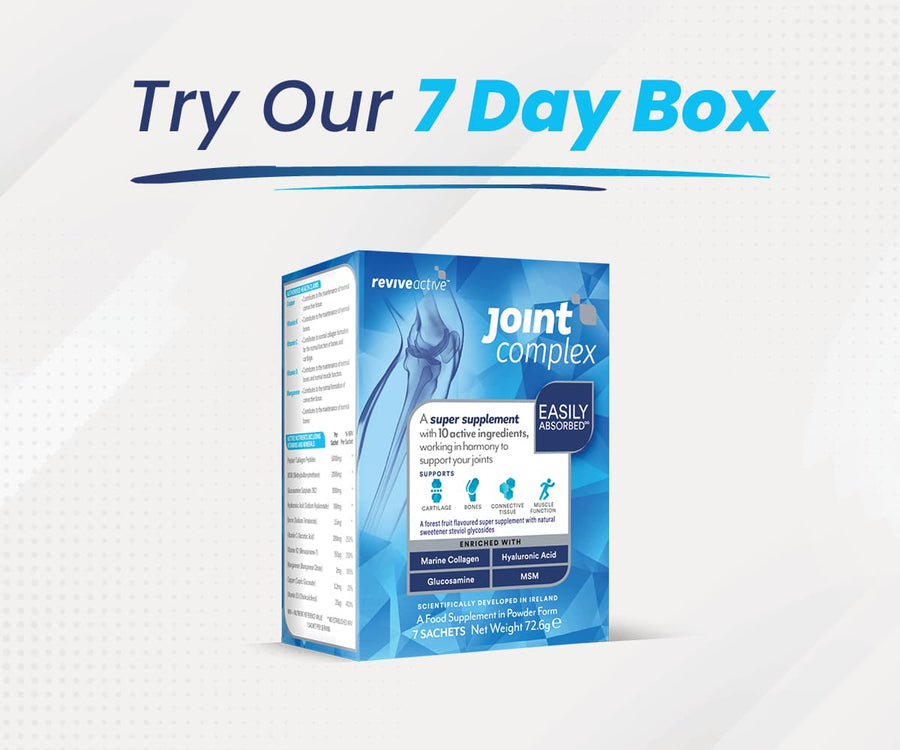 Joint Complex 20% Extra Free 7 DAY BOX (7 SACHETS) Vitamins & Supplements Revive Active