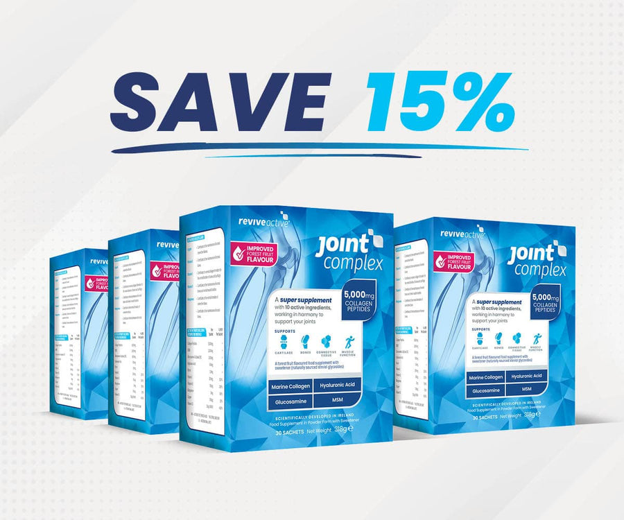 Joint Complex 6 BOXES (180 SACHETS) Vitamins & Supplements Revive Active