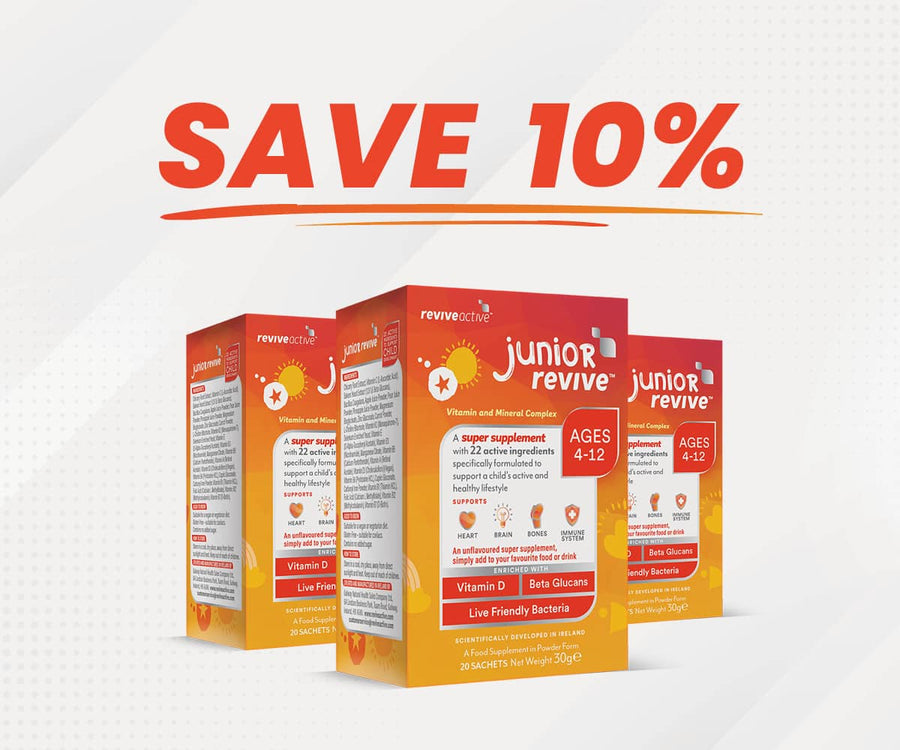 Junior Revive 3 BOXES (60 SACHETS) Vitamins & Supplements Revive Active