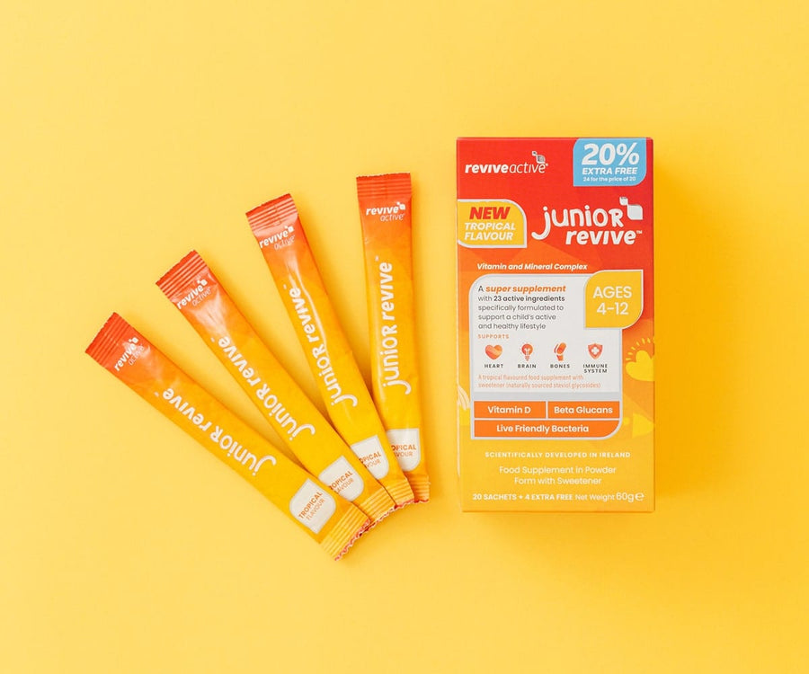 Junior Revive Tropical Flavour 20% Extra Free Vitamins & Supplements Revive Active