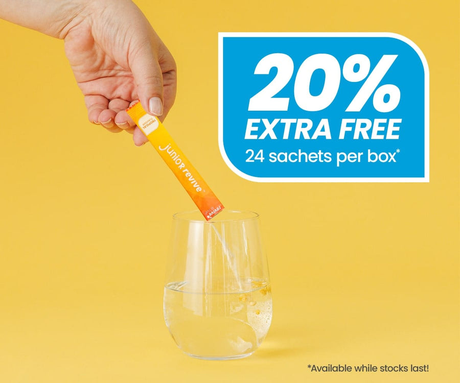 Junior Revive Tropical Flavour 20% Extra Free Vitamins & Supplements Revive Active