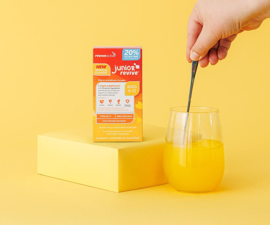 Junior Revive Tropical Flavour 20% Extra Free Vitamins & Supplements Revive Active
