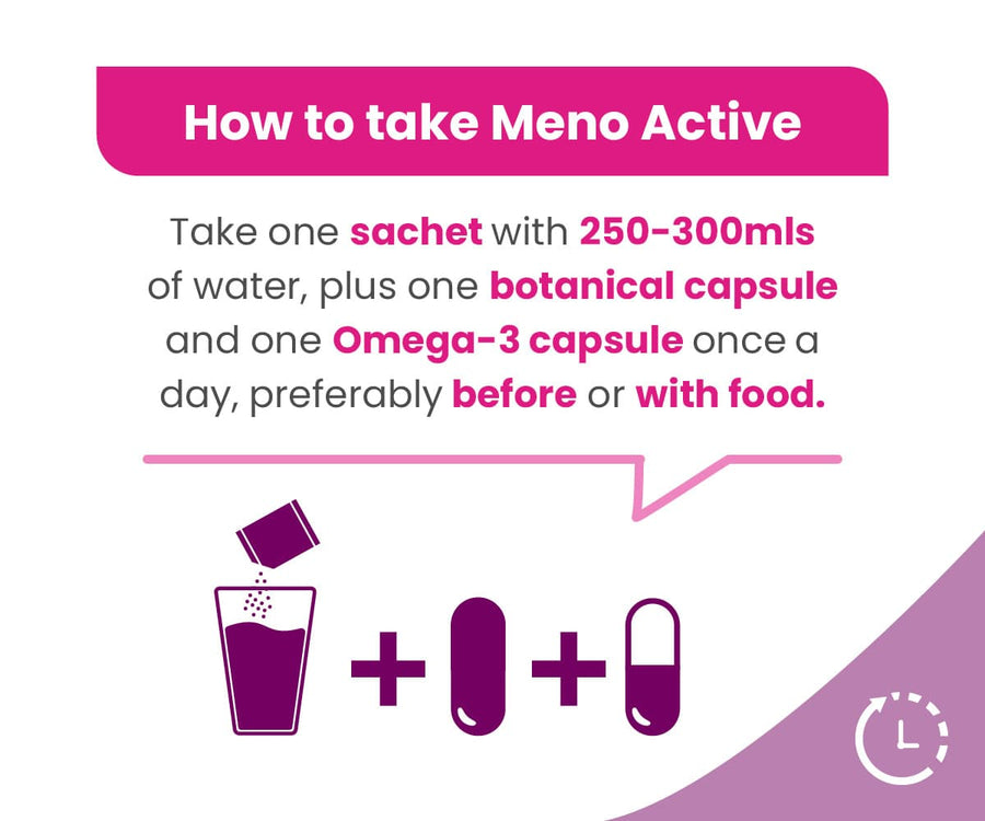 Meno Active Vitamins & Supplements Revive Active