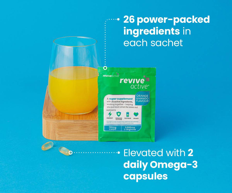 Revive Active Orange & Mango + FREE 15 Day Trial Of Omega Active Revive Active (RoW)