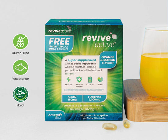 Revive Active Orange & Mango + FREE 15 Day Trial Of Omega Active Revive Active (RoW)