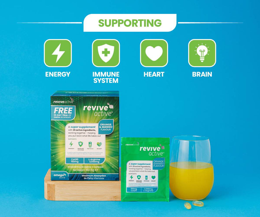 Revive Active Orange & Mango + FREE 15 Day Trial Of Omega Active Revive Active (RoW)