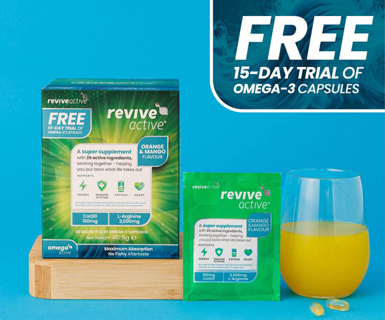 Revive Active Orange & Mango + FREE 15 Day Trial Of Omega Active Revive Active (RoW)