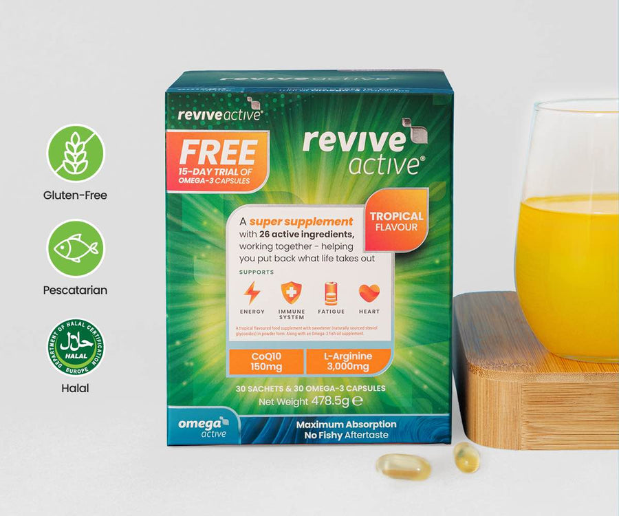 Revive Active Tropical + FREE 15 Day Trial Of Omega Active Revive Active (RoW)
