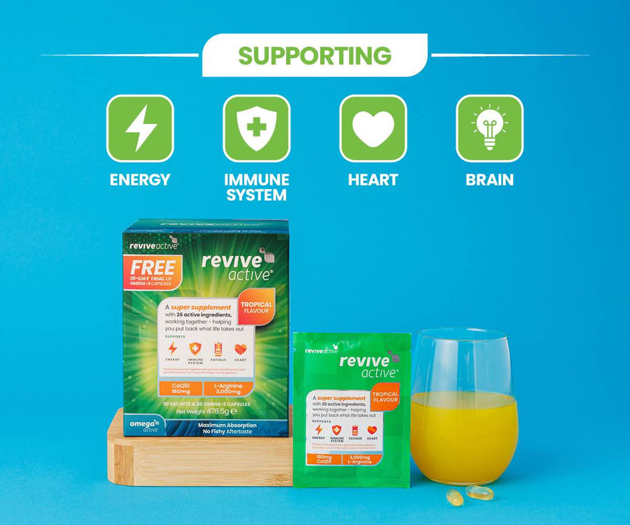 Revive Active Tropical + FREE 15 Day Trial Of Omega Active Revive Active (RoW)