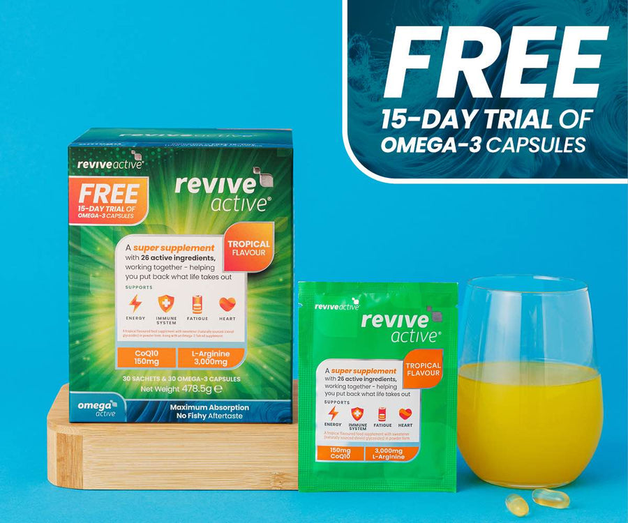 Revive Active Tropical + FREE 15 Day Trial Of Omega Active Revive Active (RoW)