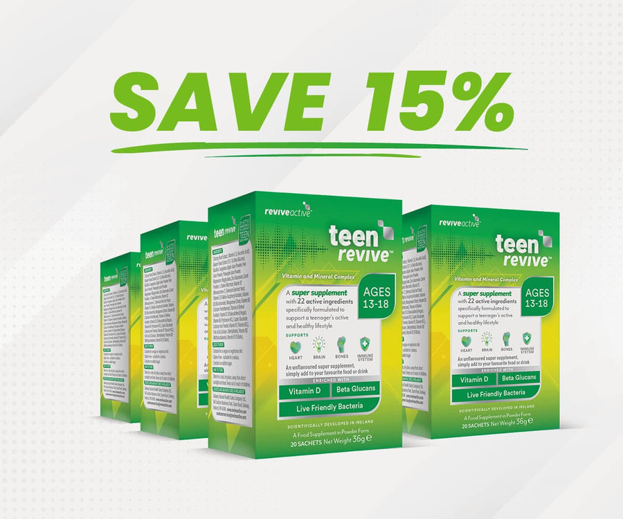 Teen Revive 6 Boxes (120 Sachets) Vitamins & Supplements Revive Active