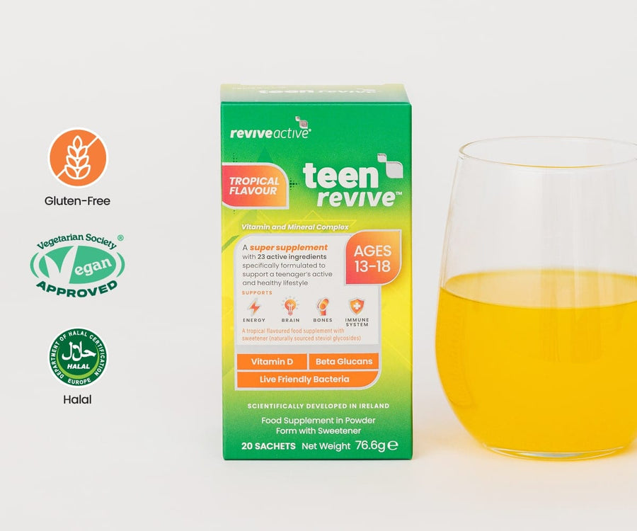 Teen Revive Tropical Flavour Vitamins & Supplements Revive Active