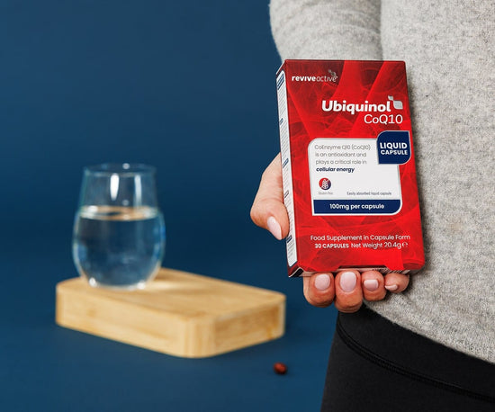 Ubiquinol Coenzyme Q10 Vitamins & Supplements Revive Active