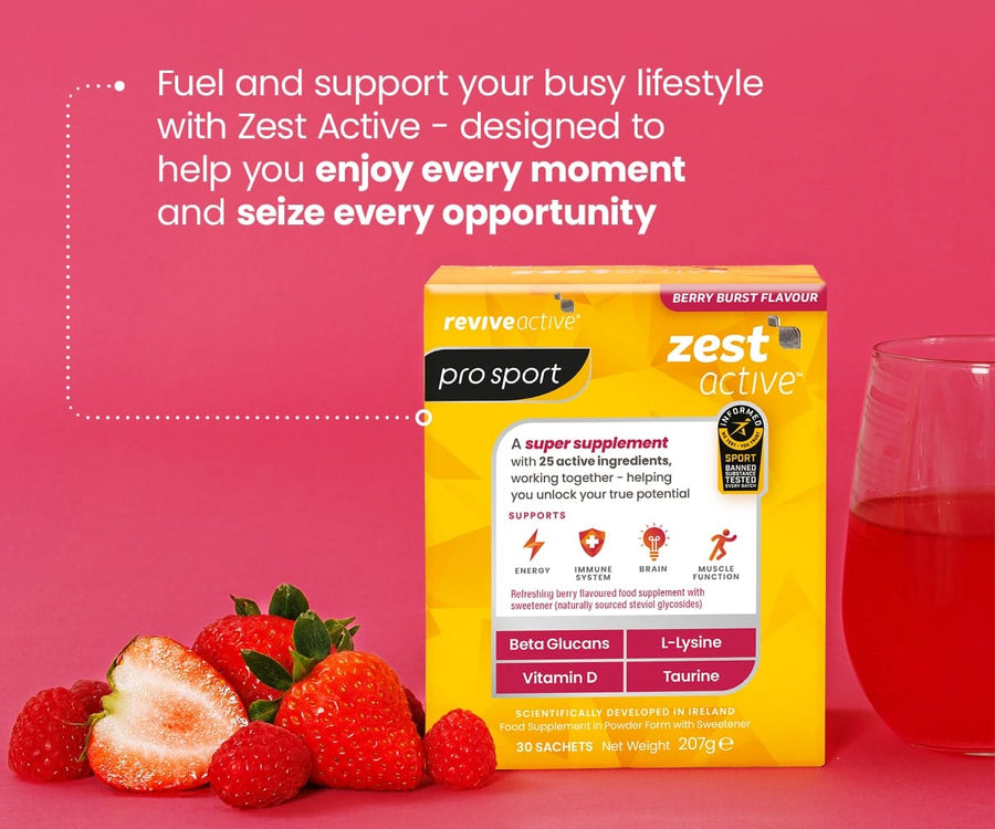Zest Active Berry Burst Pro Sport Edition Revive Active (RoW)