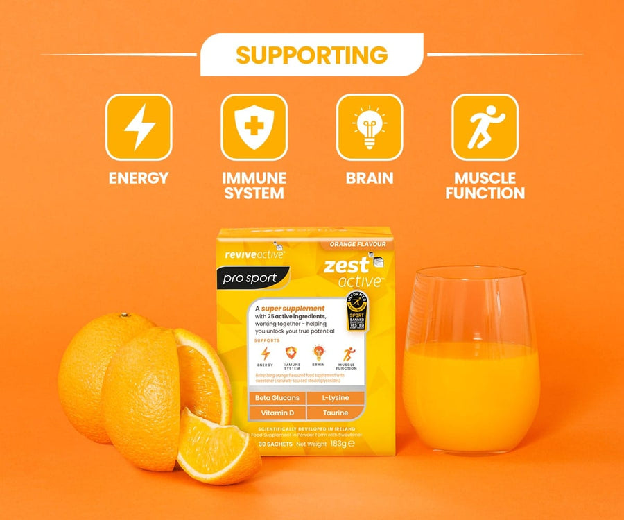 Zest Active Pro Sport Edition Vitamins & Supplements Revive Active