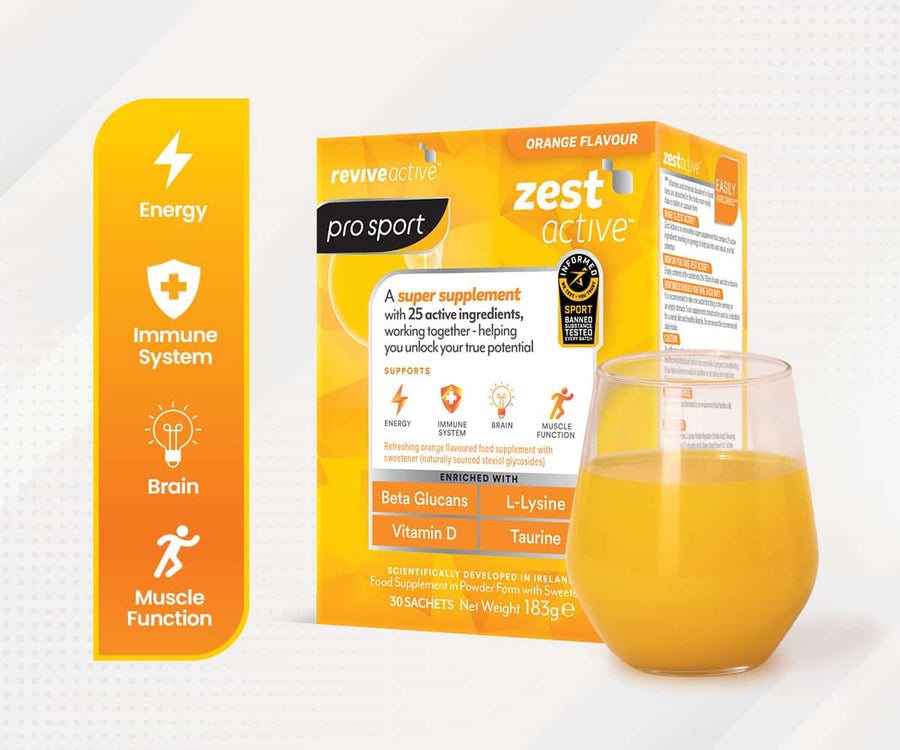 Zest Active Pro Sport Edition Vitamins & Supplements Revive Active